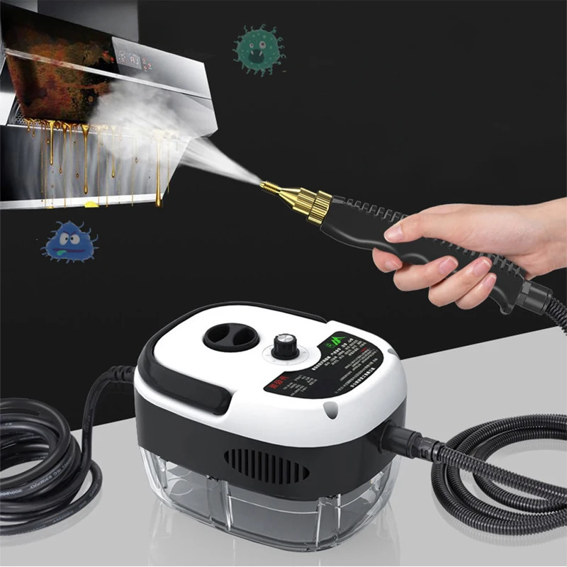 

2500W Household High-temperature Steam Cleaner, Sterilization Air Conditioning Kitchen Hood Home Car Steaming Cleaner 110V 220V