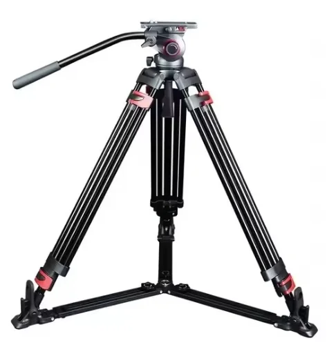 miliboo MTT609A/BПрофессиональная сверхмощная шаровая зеркальная фотокамера с гидравлической головкой/штатив для камеры/подставка/подставка/кронштейн для видеонагрузки 15 кг Макс.