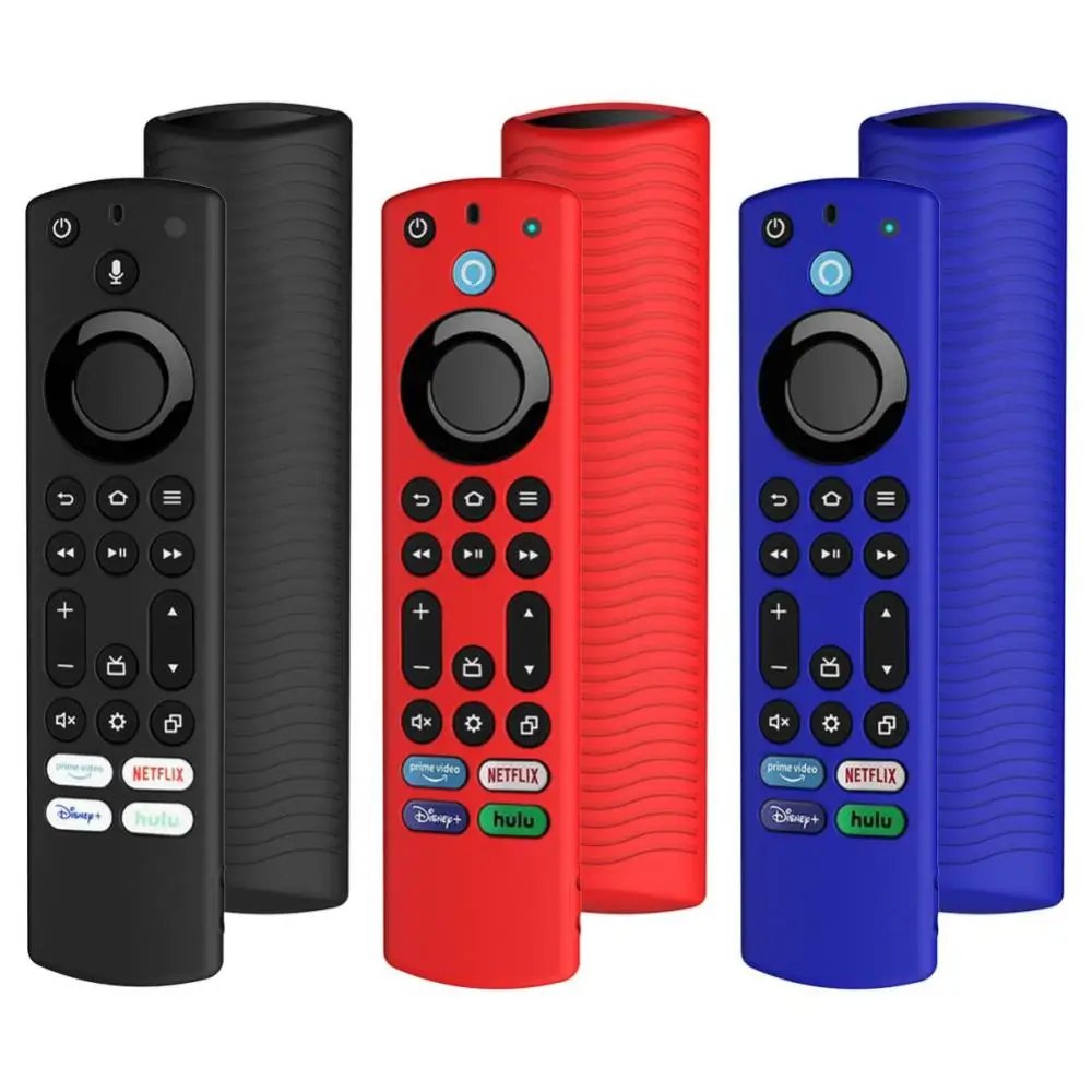 Smart Remote Control Anti-drop Alexa Voice Control Waterproof Sleeve For Toshiba And Insignia Firetv Remote Control Protective