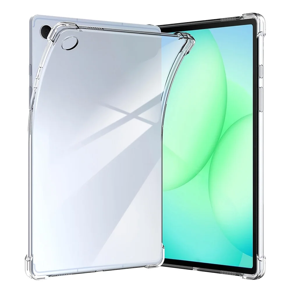 Étui transparent pour Samsung Tab S10 FE A11 Plus 2025, étui pour Samsung Tab A9 A8 A11 8.7" S6 Lite Tab S9 FE Plus S8 S7 FE