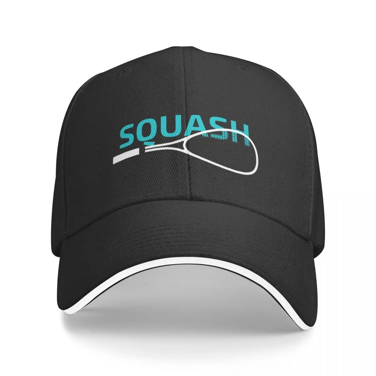 Squash Sport Squash Racquet Squash Themed Gifts Baseball Cap Hip Hop Wild Ball Hat hard hat black Men Caps Women's