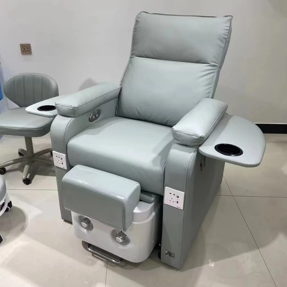 

Massaging Nail Salon Electric Foot Spa Full Body European Touch Massage Manicure Chaise Pour Pedicure Chair