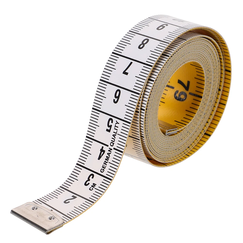

Inch Tape Measure Ruler Body Cloth Measuring Clothing Cowhide Nano Dressmaking Sewing Tailor Fabric Accurate Dual Scale Portable