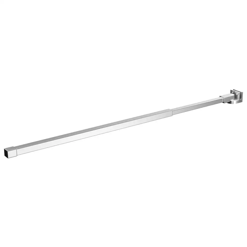 Adjustable Stainless Steel Support Arm for bath Enclosure - Fits 27.6 to 47.2 Inches