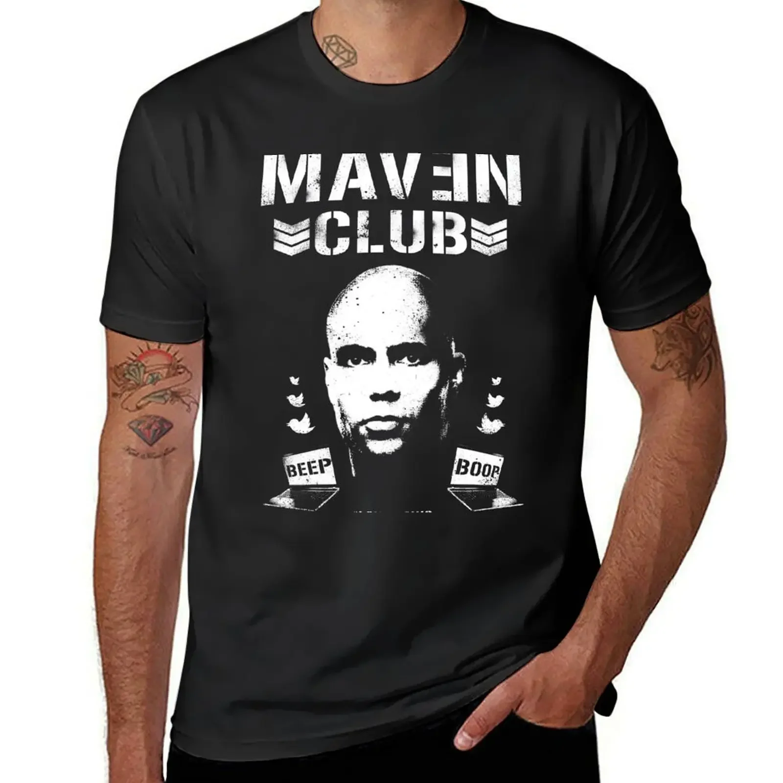 MAVEN CLUB - #LOWBLOWS T-Shirt rapper graphic tees essential t shirt T-shirt men