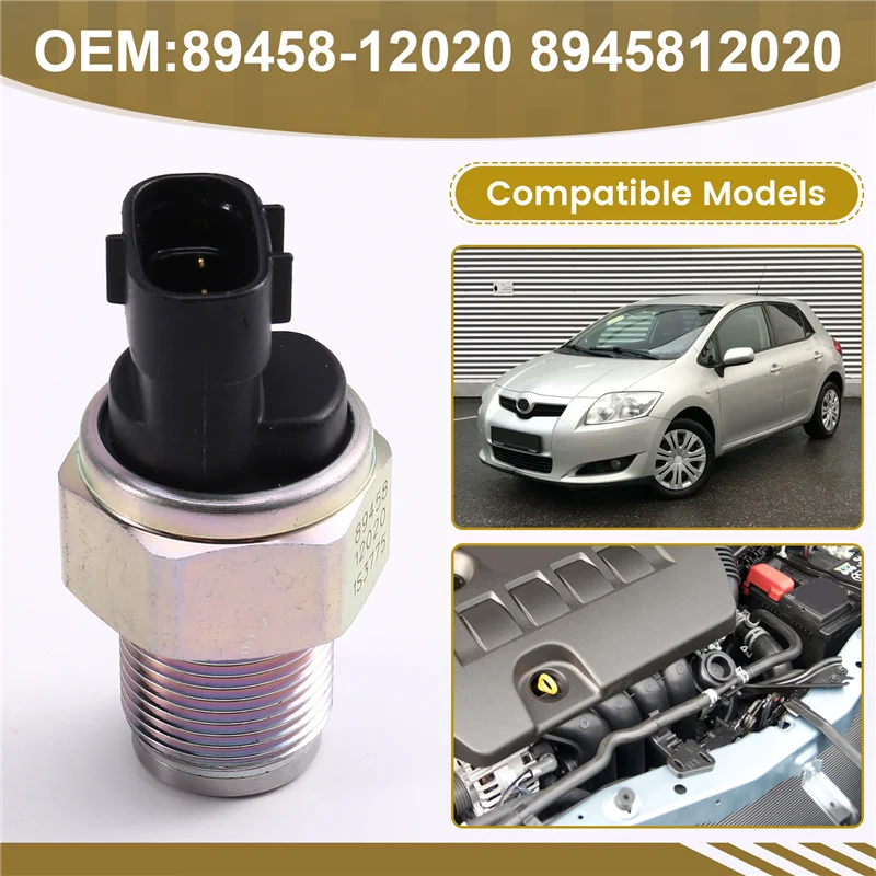 

Датчик давления в топливной рампе Toyota 89458-12020 8945812020 для Auris Avensis Hiace Hilux Land Cruiser Prado RAV4 2003-2009