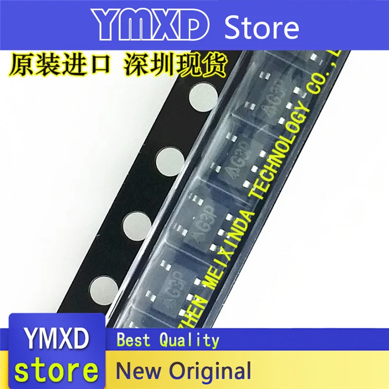 10pcs/lot New Original AP2112K-3.3 AP2112K-3.3TRG1 SOT23-5 silk screen printing G3P In Stock