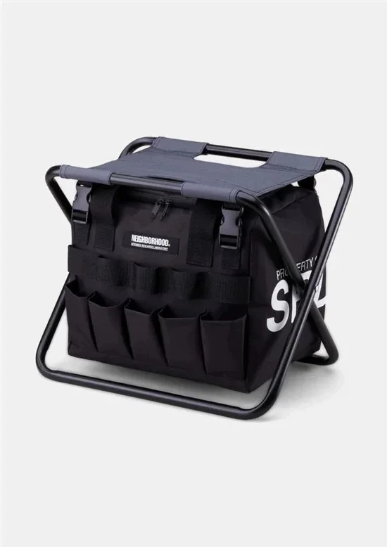 NBHD-Folding Chair and Sto, Multi-Functional Equipment, Outdoor Camping, Wild Fishing, Self-Driving, Travel, Fishing, 2 in 1
