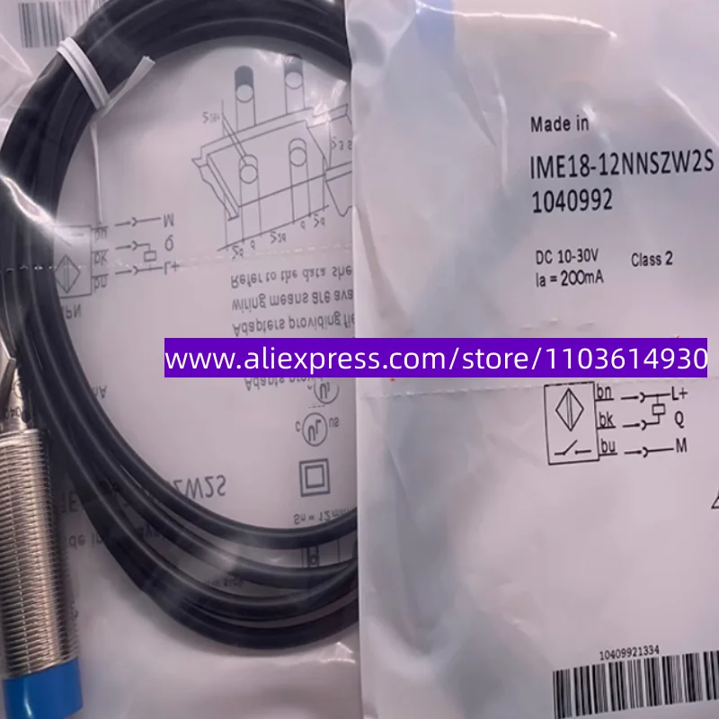 

4PCS New switch IME18-12NNSZW2K IME18-12NNSZW2S IME18-12NPOZW2S IME18-12BNOZW2S IME18-12BPOZW2S IME18-12NPSZW2K IME18-08BPSZW2S