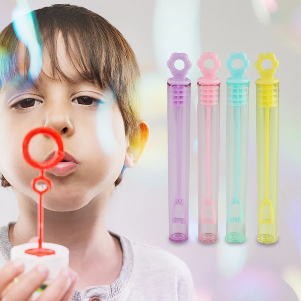 ชุดแท่งเป่าฟองสบู่หลากสี ของชำร่วยงานแต่งงาน ขวดสบู่ฟอง ของใช้ในงานปาร์ตี้ ไม้เป่าฟองสบู่สำหรับเด็กอนุบาล เด็กๆ