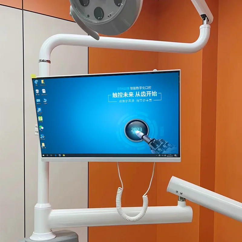 Oral Endoscope, 24-Inch All-in-One Machine, High Definition Touch Screen, Dental Clinic Hospital Special Cart, Medical Equipment