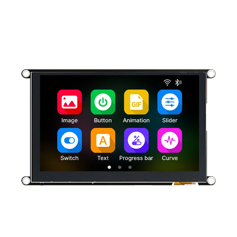 ESP-32-S3 5-inch IPS 800*480 16M FLASH 8M PSRAM LCD display module with WIFI and Bluetooth LCD-TFT HMI touch display module