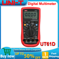 UNI-T UT61D Intelligent Digital Multimeter Digital Display Multimeter Anti-burning and Anti-misoperation Meter Universal Meter