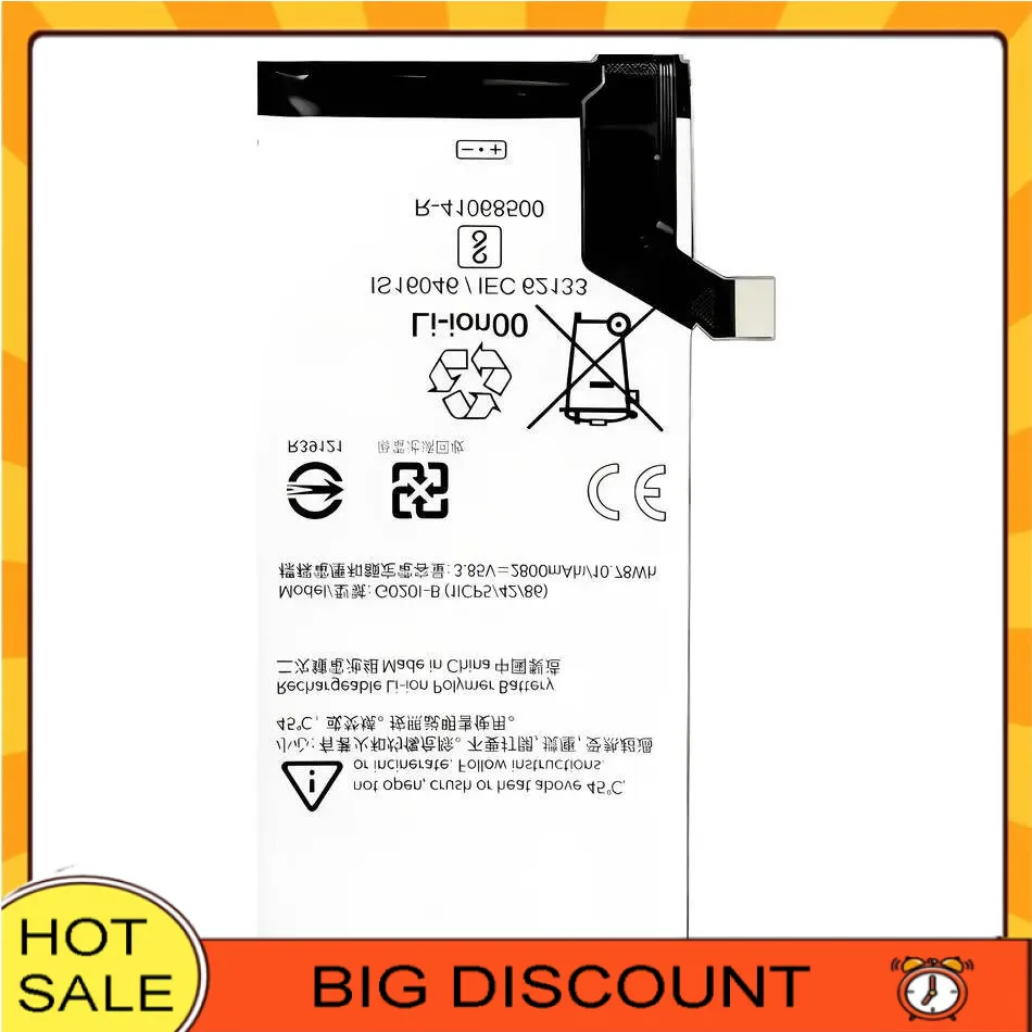 

2800Mah G020I-B Mobile Phone Battery Long-Lasting For Htc Google Pixel 4 G020I G020M
