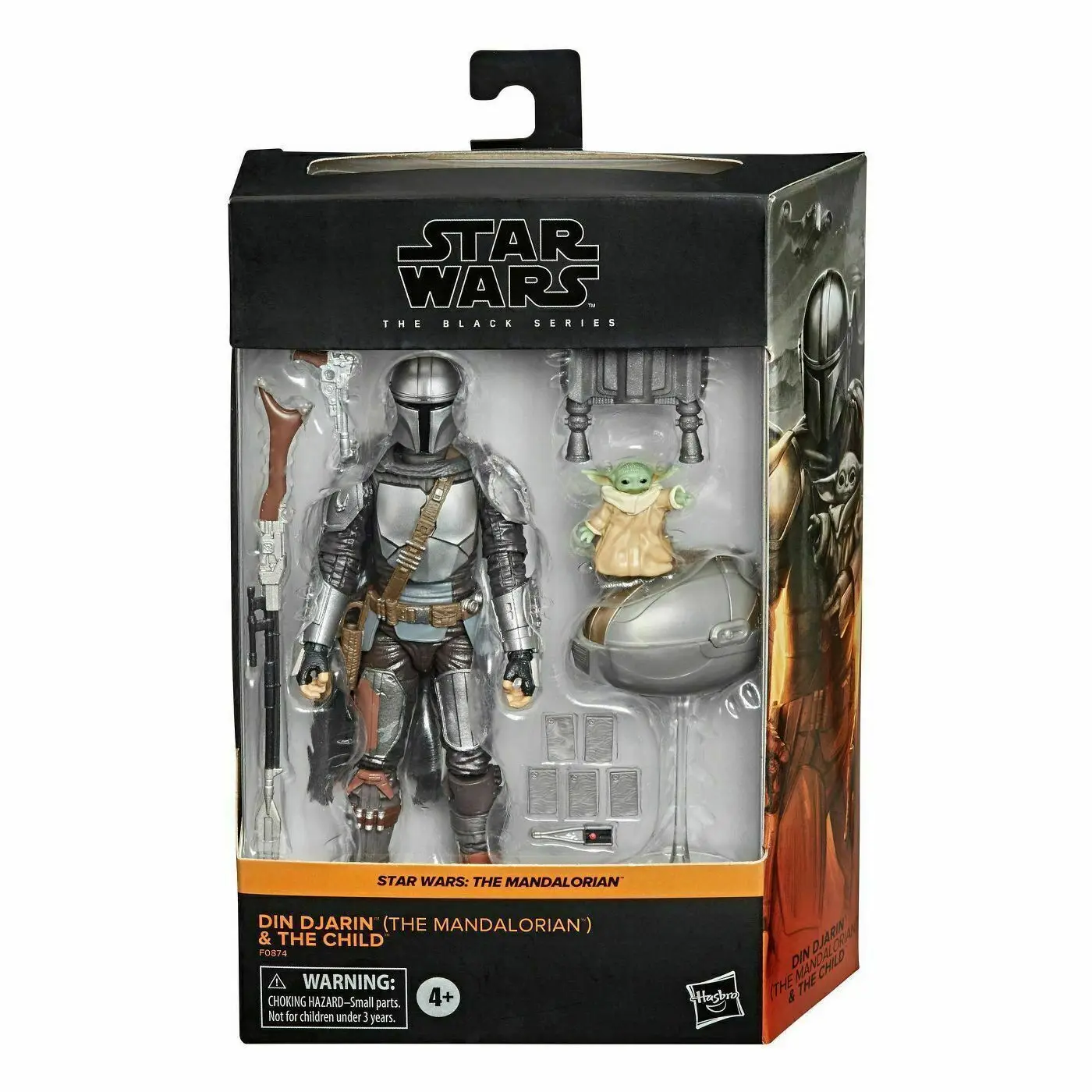 Star Wars The Black Series - Din Djarin The Mandalorian and The Child Baby Yoda Joints Ruchome figurki akcji Model Toys