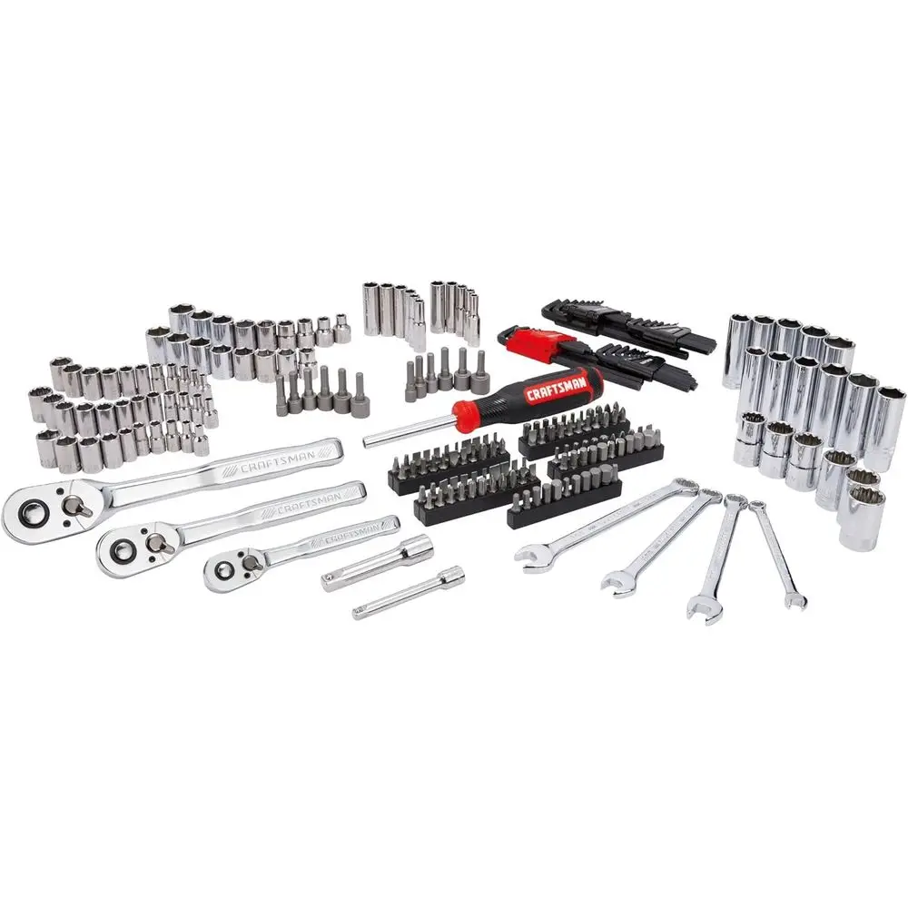 

Complete 243-Piece Mechanical Tool Kit for Professionals