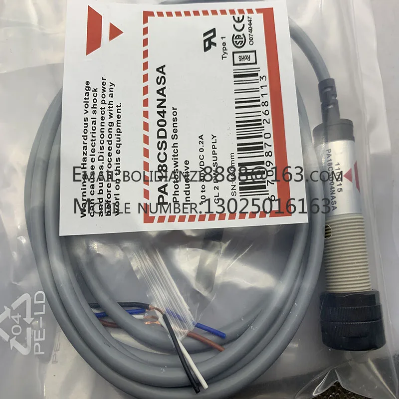 

The brand-new original sensor PA18CSD04NASA PA18CSD04PASA PA18CAP50PASA One year warranty in stock