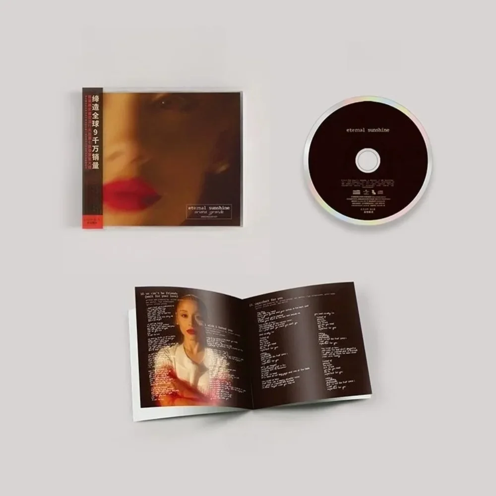 ألبوم أقراص مضغوطة أريانا غراندي Eternal Sunshine + كتاب غنائي - ألعاب بوب صوتية قوية - يجب اقتناؤها لمحبي المسوي والموسيقى