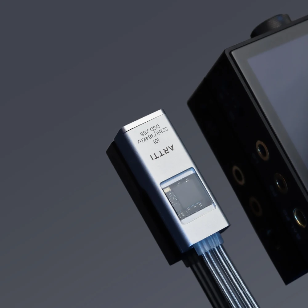 محولات سماعة رأس أرتي i01 ، cs43198 ، usb ، ct7601cr ، رقاقة ، جهاز فك تشفير صغير ، نوع c إلى الإخراج ، محولات سماعة أذن