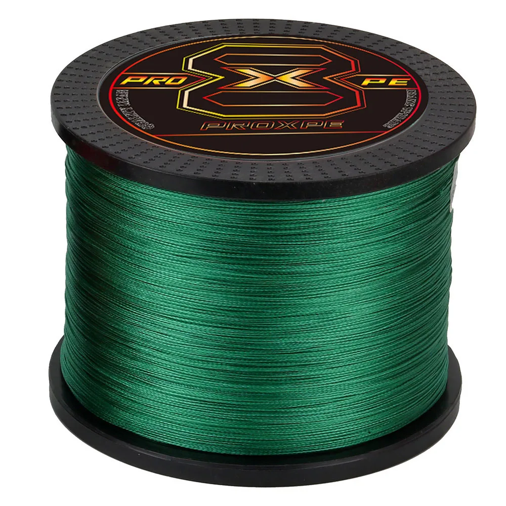 PROXPE 8 Strands Braided Fishing Line 100M 300M 500M 1000M Japanses Abrasion Resistant PE Multifilament Pesca Carp Fishing Wire