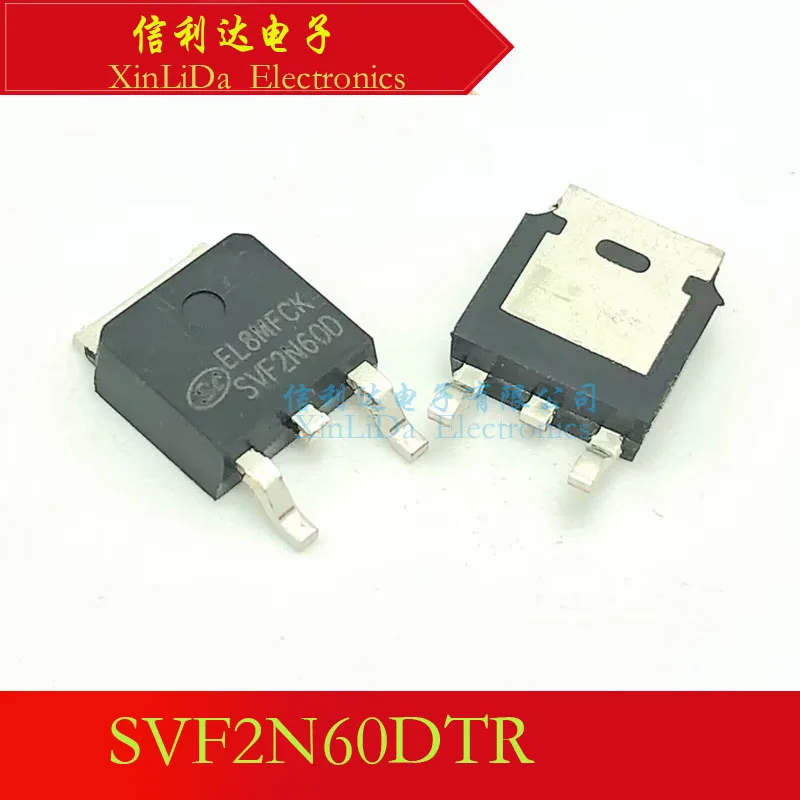 SVF2N60DTR SVF2N60D SVF2N60 TO-252 전계 효과 튜브, 신제품 및 오리지널