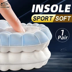 【Xxin】Cloud Shape Elastic Shoe Insoles for Men and Women Light Shock Absorption Sport Shoes Pad Soft Insole Size 35-46