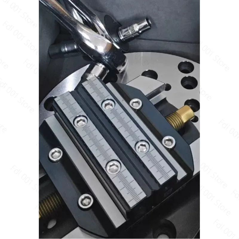 Self Centering Vise DJ 9015CRM 4 Axis 5 Axis Concentric Vise for CNC Precision Machining