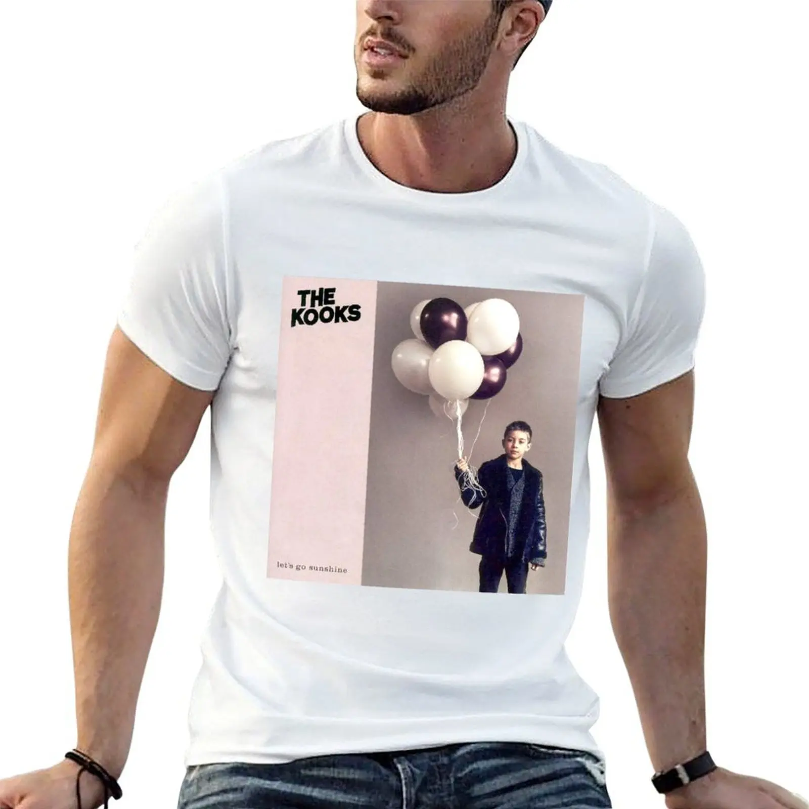The Kooks Let's Go Sunshine T-Shirt funny t shirts dark humor t shirt man designer cotton t shirts man 100% T-shirt