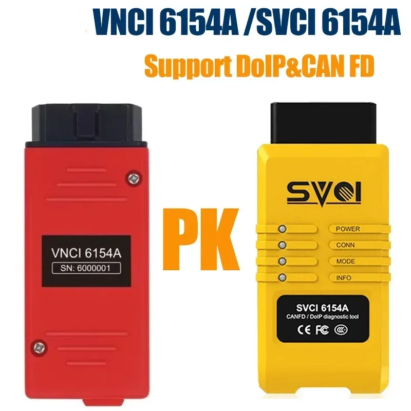 VNCI 6154A Support ODIS11 Diagnostic Tool Support CAN FD DoIP Protocol Online PK VA 6154 5054A SVCI 6154A  for VW/Audi/Skoda