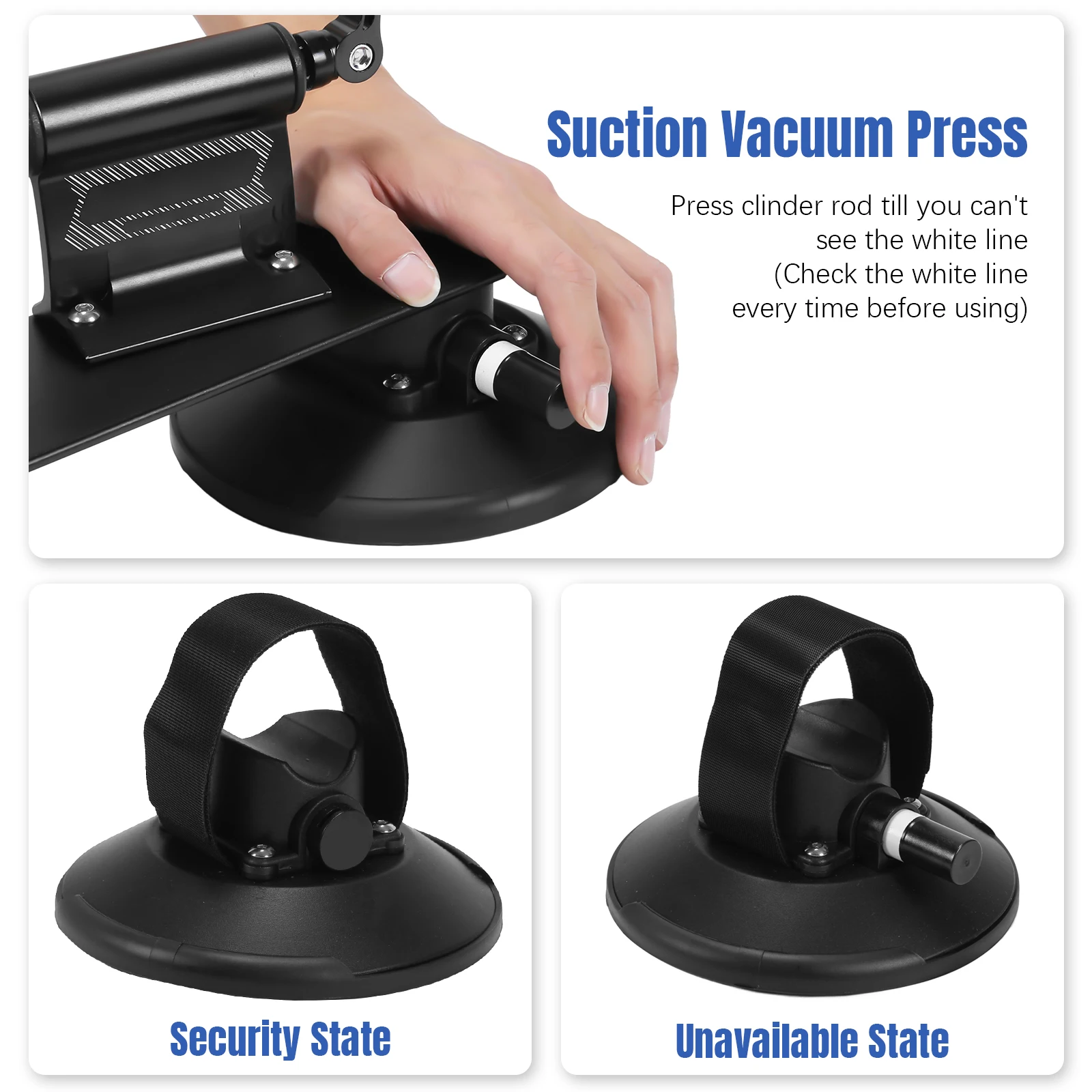 

Aluminium Alloy Vacuum Suction Cup Bicycle Carrier with Sucker Vacuum Suction Roof-Top Bike Carrier Rack for Automobile