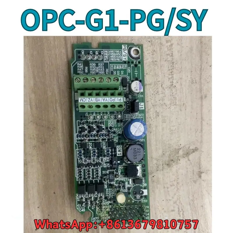 

Used PG card OPC-G1-PG/SY test OK Fast Shipping