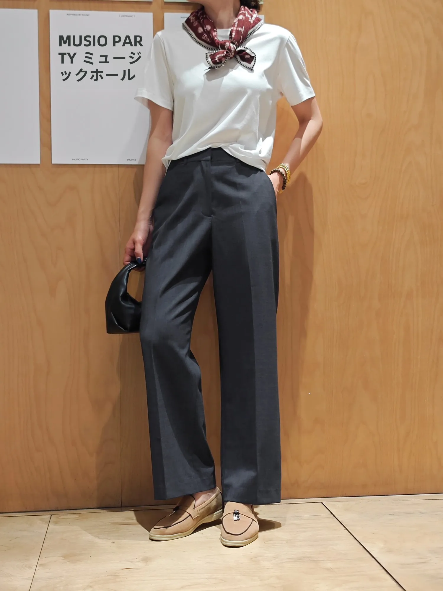

Confidence Recommended Woolen Women's Pants Straight Leg Suit Pants Commute Bi Collection Elegant Casual Formal Wear