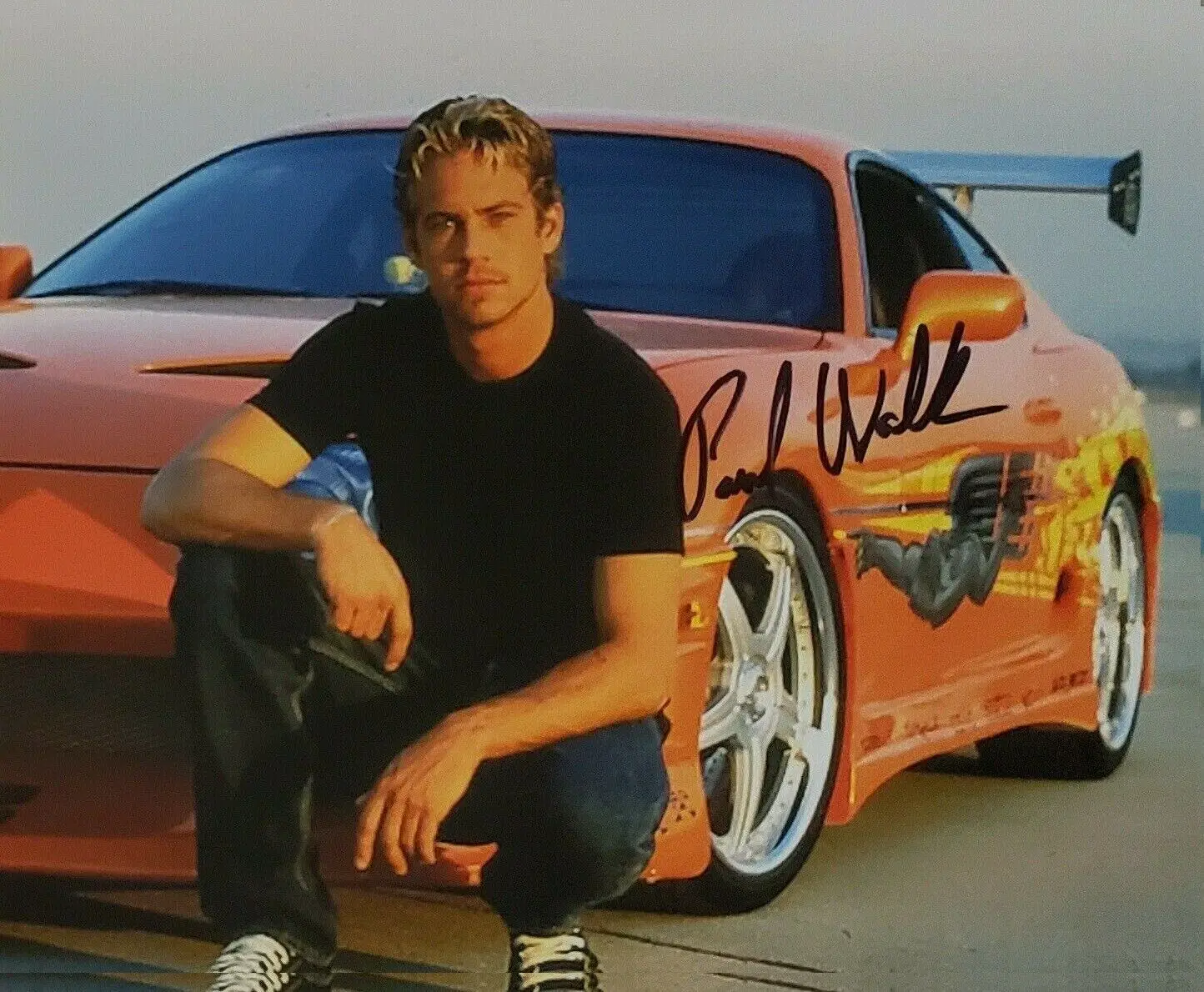 Paul Walker MOVIE Signed Photo Art Film Print Silk Poster for Your Home Wall Decor