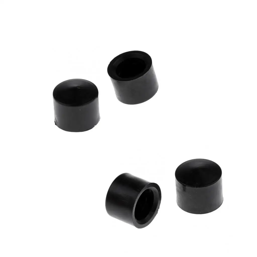 4 Pcs Skateboard / Rubber Longboard Truck Replacement Cups - 3 ×12 mm, 12×10 mm