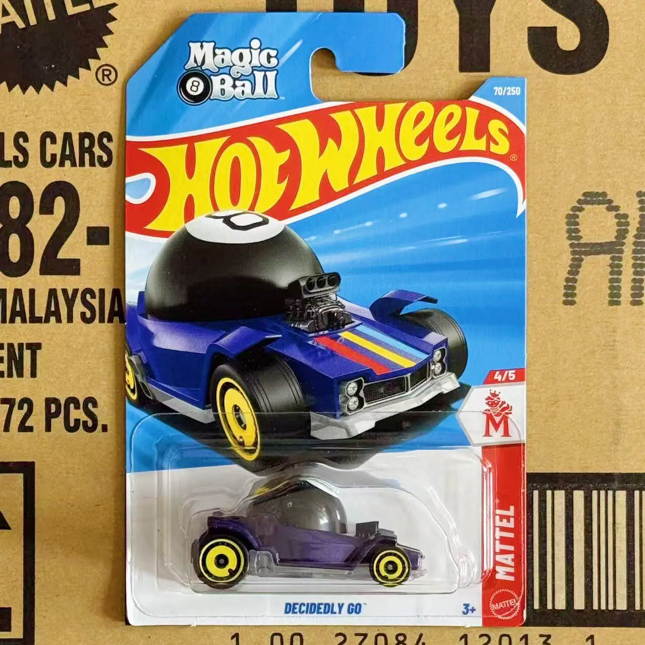 Hot Wheels Cars Toys for Collectors 70 #2026C MatcrboxBlack 8 Billiards Holiday Gifts