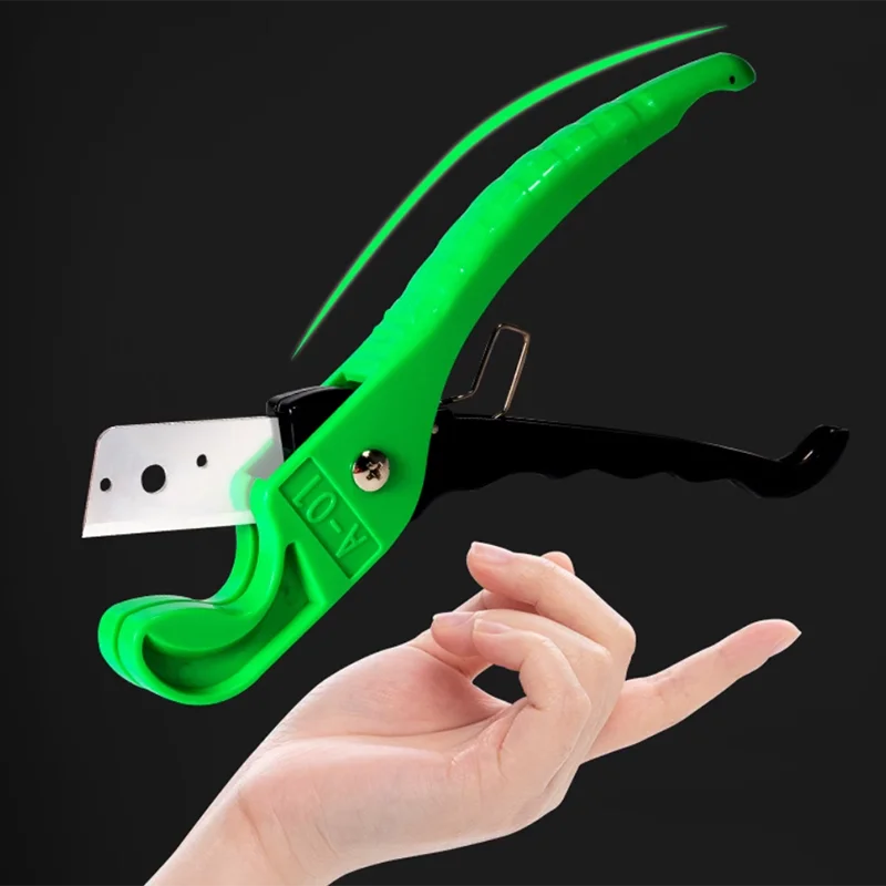 Pneumatic Pipe Tool PU scissors pneumatic card knife tracheal clamp cutting pipe PE air pressure hose fast cutting knife pipe