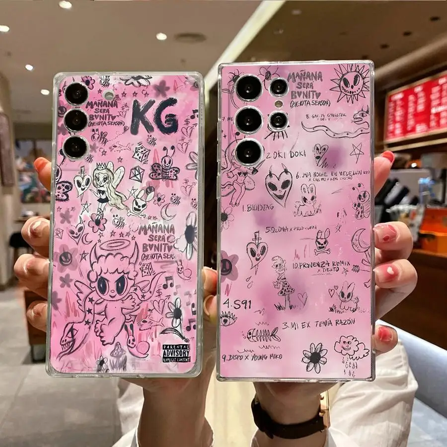 Custodia morbida trasparente per Samsung Galaxy S22 Note 10 20 Ultra S10 Plus S23 S20 S21 S24 FE S25 Ultra K-karols G Fashion