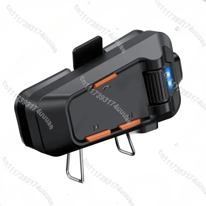 Motorcycle Bluetooth Headset 6.0 Waterproof Intercom for Multi Rider Group Chat Networking Helmet Communication System