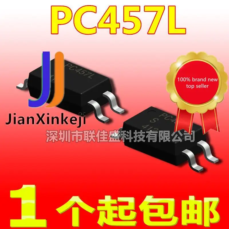 10pcs 100% orginal new  in stock PC457L SOP5 20V 3550VRMS High Speed ​​Photocoupler PC457