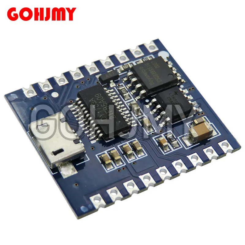 1PCS MP3 Player Module Voice Module 4MB Voice Playback IO Trigger Serial Port Control USB Download FLash DY-SV17F