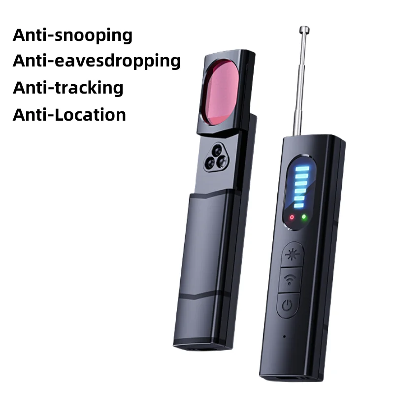 Detector de cámara Anti-snooping Anti-seguimiento Anti-Location escaneo infrarrojo protección de seguridad Detector de cámara antiespionaje