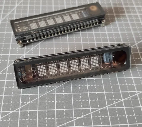 C51 STM32 VFD display module 8-16 bit dot matrix display module VFD fluorescent screen serial port