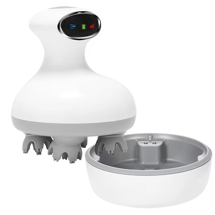 

Waterproof Electric Scalp Massage Handheld Head Scalp Vibrating Massager for Relaxation and Stress Relief