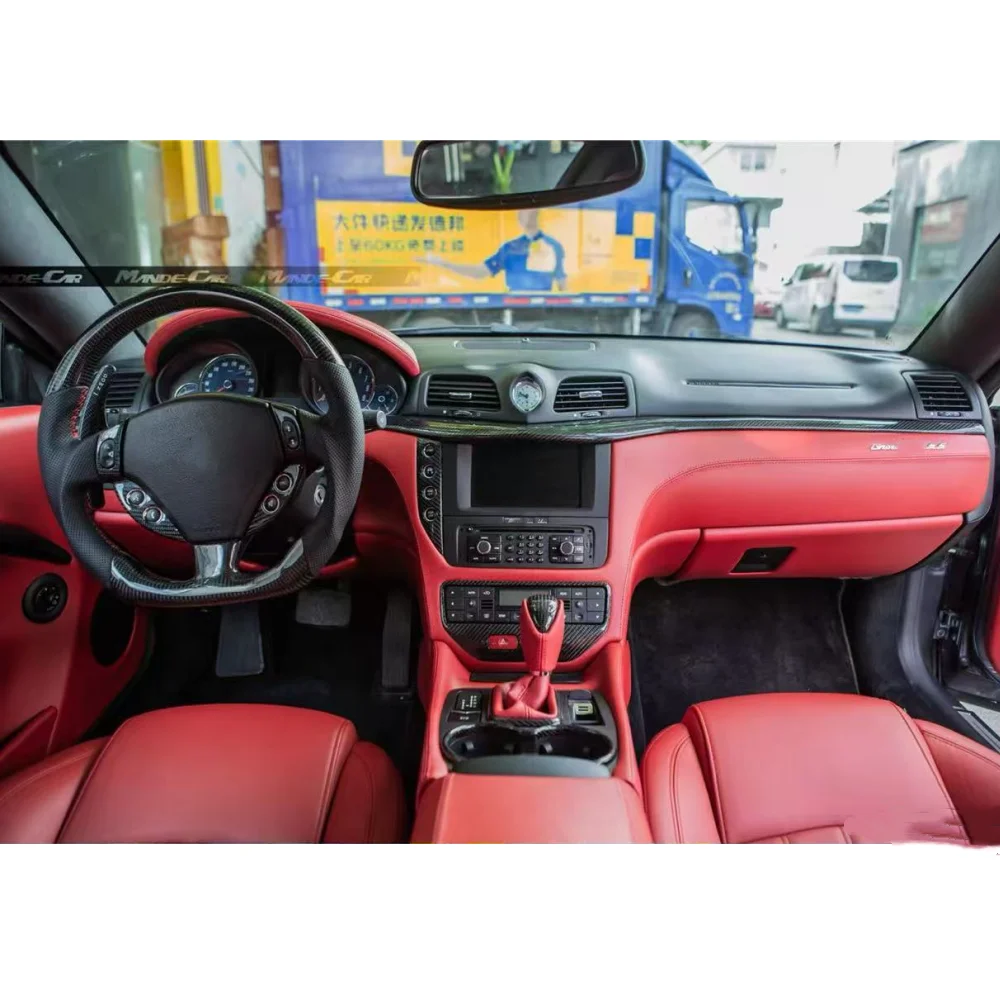 For Maserati GranTurismo M145 GTS GranTurismo MC from 2008 to 2020 Carbon fiber interior air conditioning vents