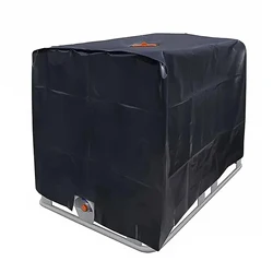 Sunproof & Waterptoof IBC Tote Cover Huapate 275 Gallon 1000L Outdoor Water Tank Protective Cover