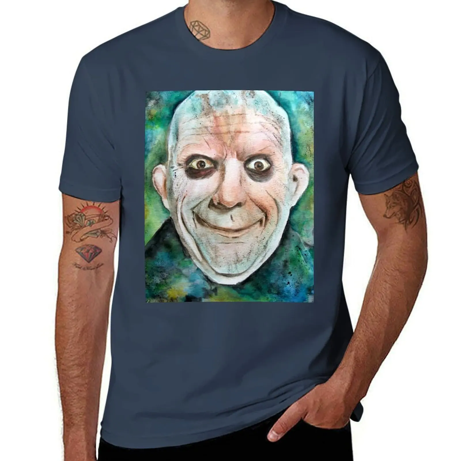

Uncle Fester Addams Family T-Shirt t shirts designer graphic t shirts for man t shirt man luxury T-Shirt