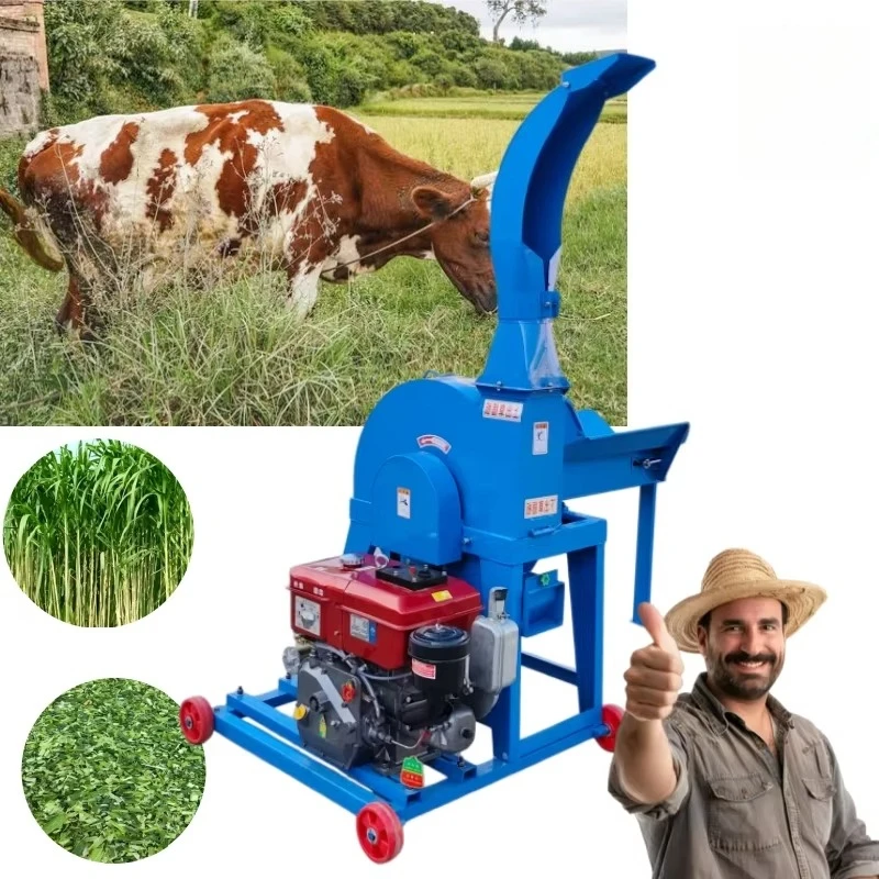 Price Grass Chopping Machine for Livestock Feed Machine Straw Silage Machine Cattle Sheep Chaff Cutter