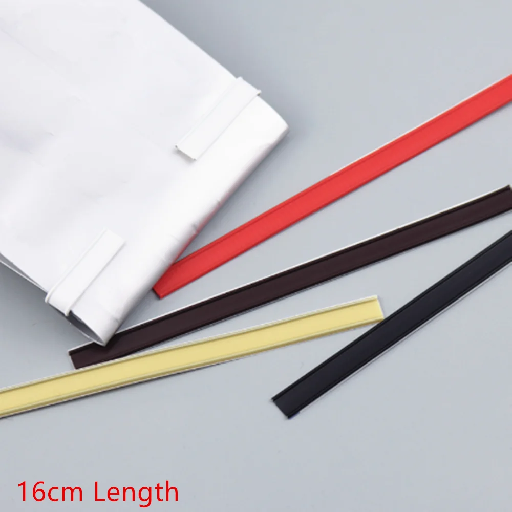 

16cm 20pcs Color Sealing Strips for Coffee Bag, Tea-bag Food-bag Milk-powder-bag Sealing Clip, Packing-bag Glue Sealable Tin Tie