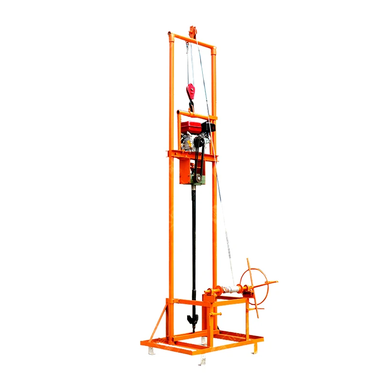 Customized new portable 6.5hp 15hp Water Well Rig water Well Drilling Machine For Sale