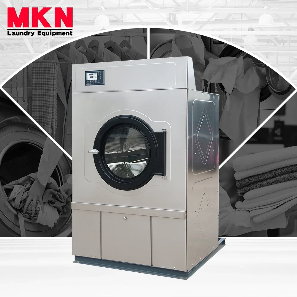 MKN China Supplier High Quality 25kg Commercial Automatic Dyer Industry Dryer for Laundry Shop